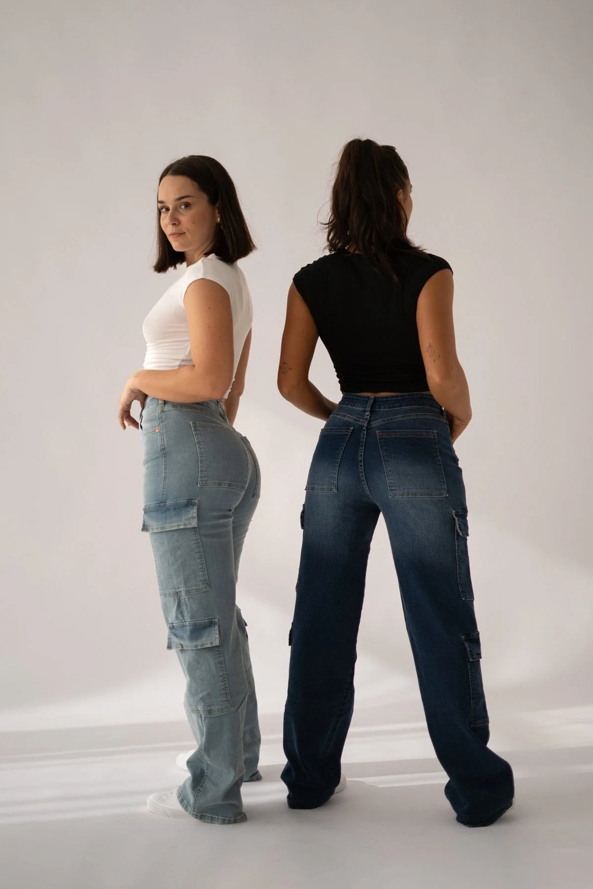 Sweatpant Cargo Jeans - Image 4
