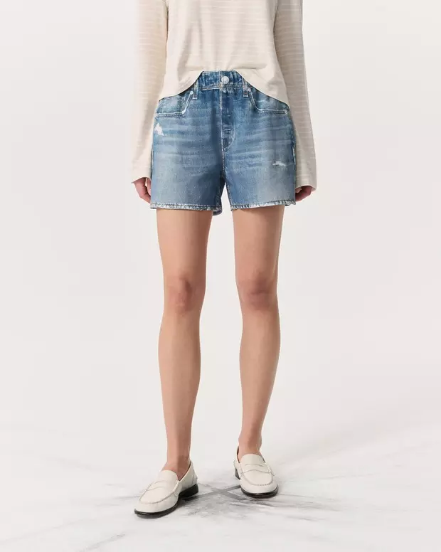 Denim Sweatshorts - Image 3
