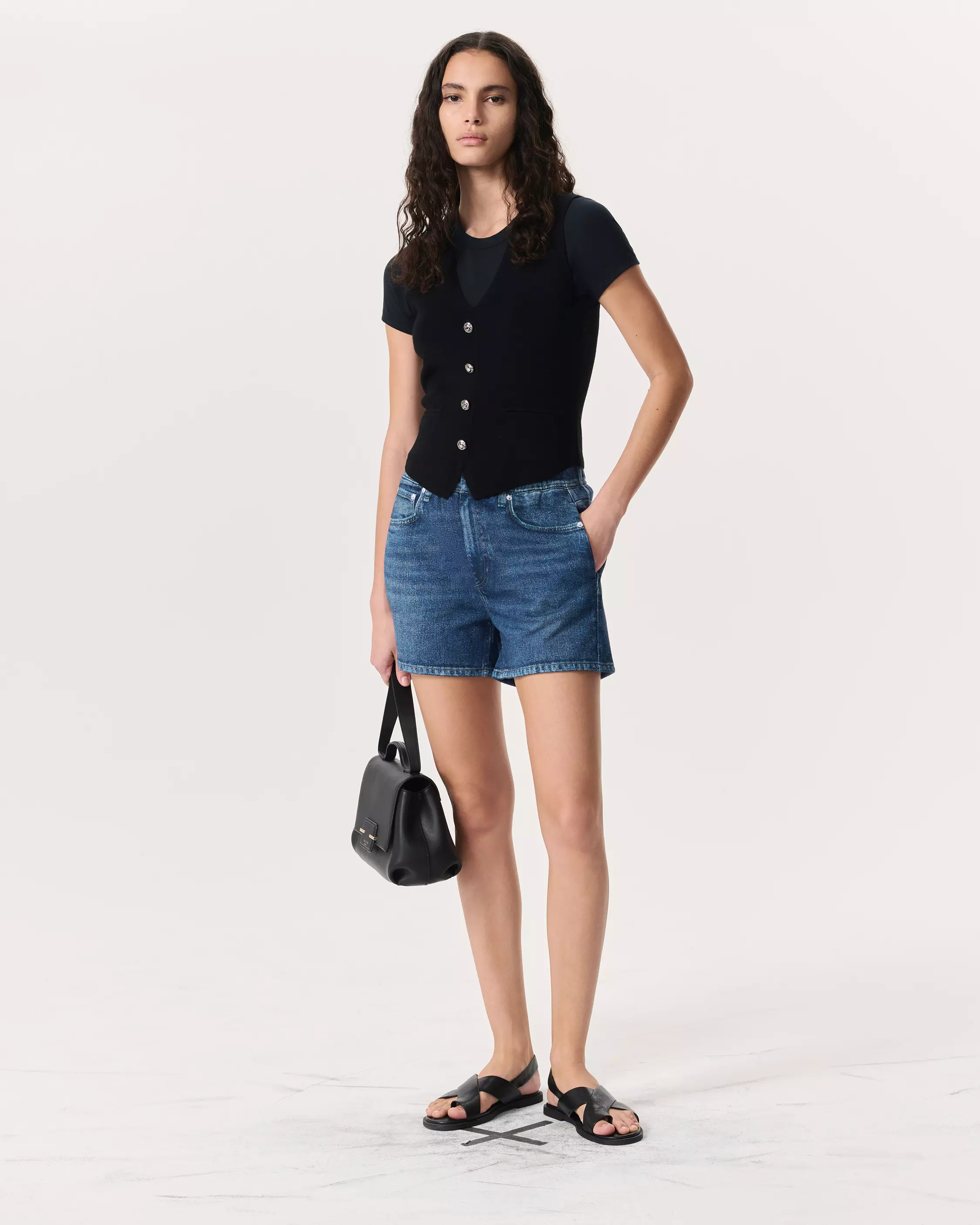 Denim Sweatshorts - Image 6