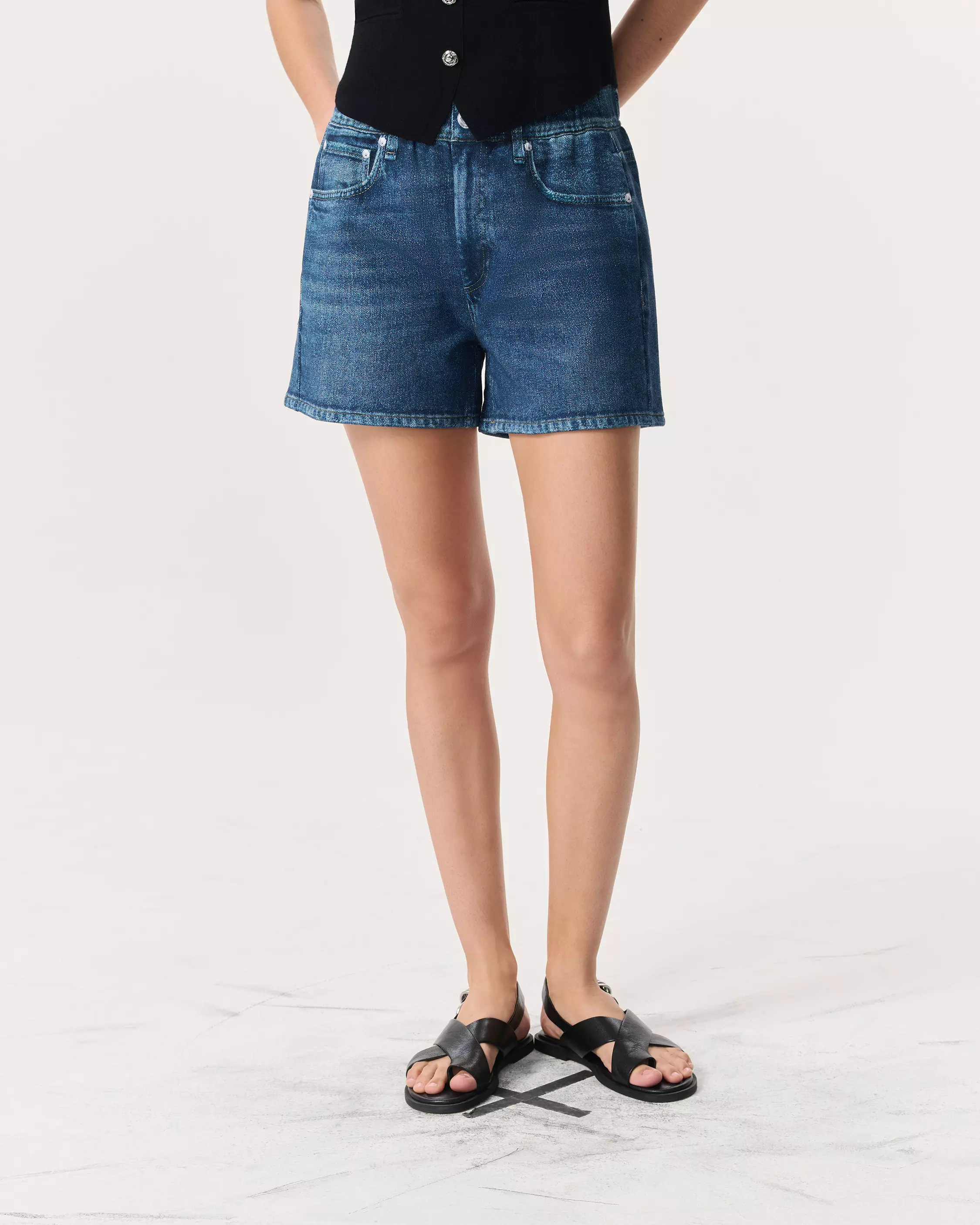 Denim Sweatshorts - Image 8