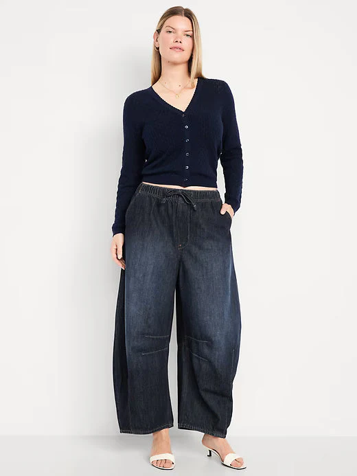 High Waist Barrel Jeans - Image 10