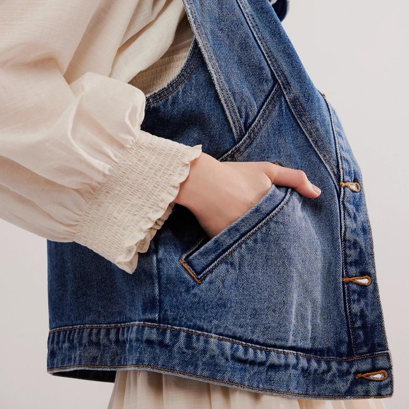 Mila Denim Vest - Image 4