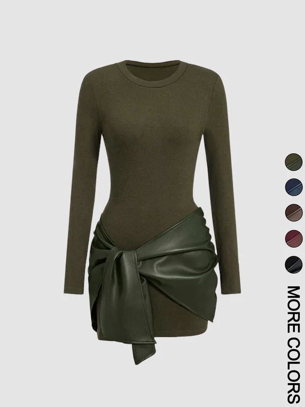 Patchwork Knot Side Dress - Image 2