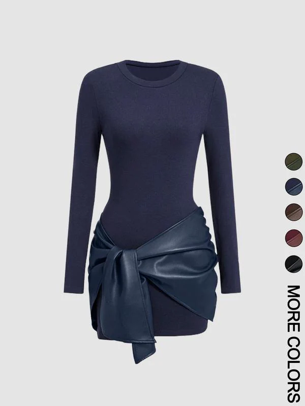Patchwork Knot Side Dress - Image 5