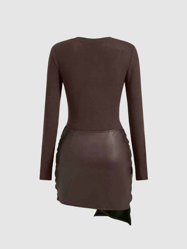Patchwork Knot Side Dress - Image 8