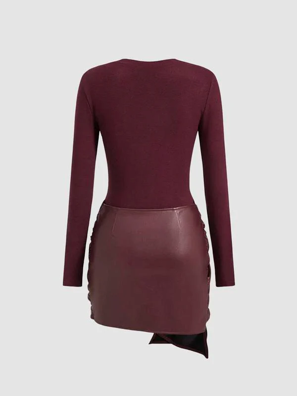 Patchwork Knot Side Dress - Image 9