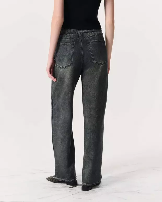 Two-Stripe Sweatpant Jeans - Image 4