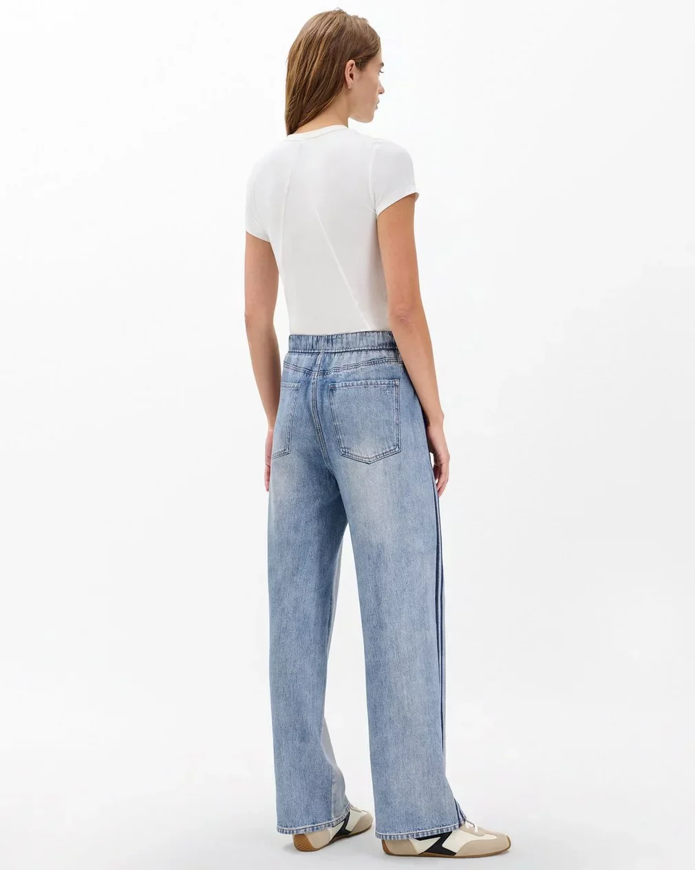 Two-Stripe Sweatpant Jeans - Image 7