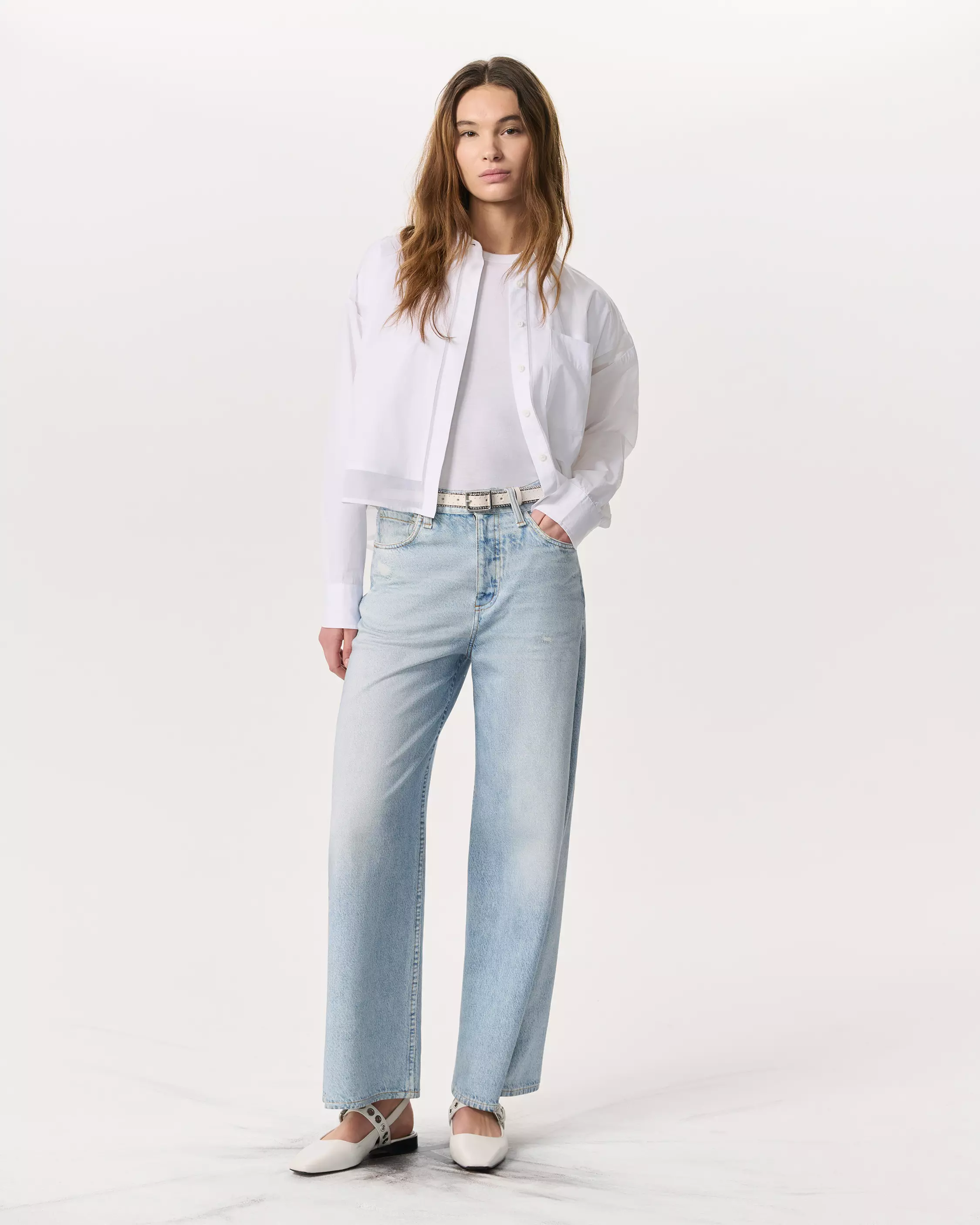 Wide Sweatpants Jeans - Image 11